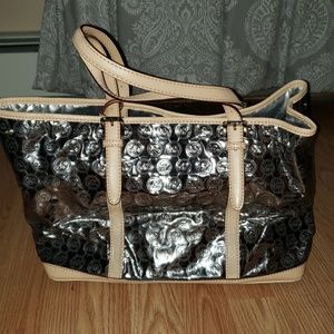 Michael Kors Patent Leather Logo Bag